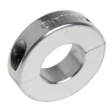 Ruland Two Piece Aluminium Shaft Collar, Clamp Screw Fastening, Bore 10mm, Outside Diameter 20mm, Width 5.5mm ENSP20-10MM-A