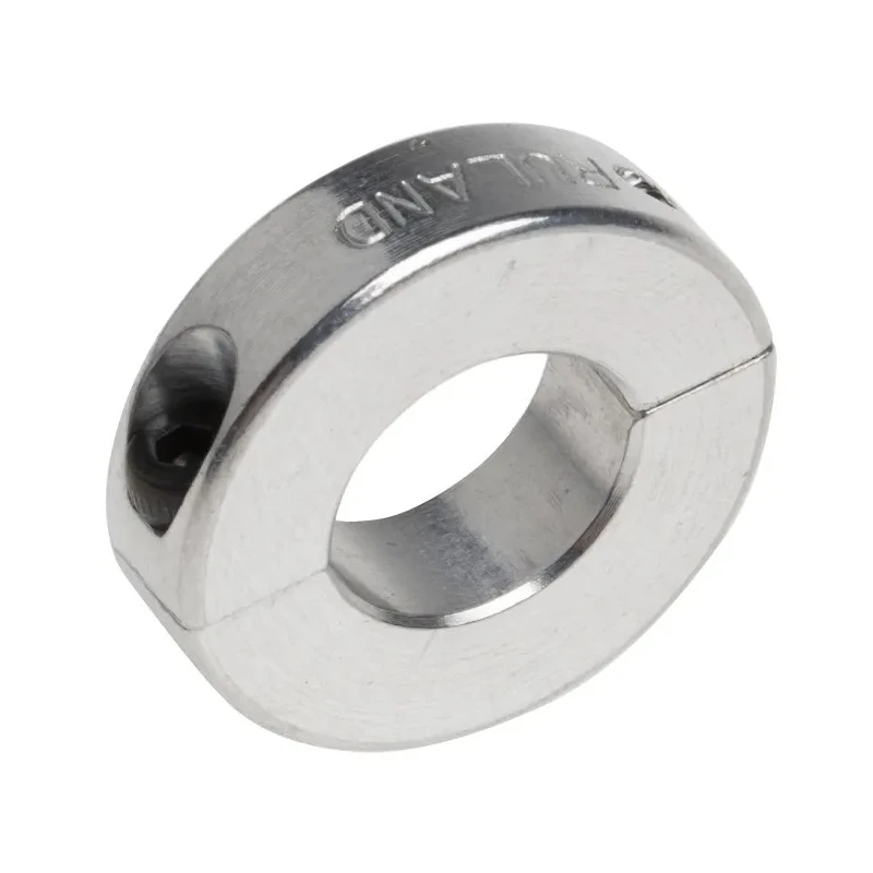 Ruland Two Piece Aluminium Shaft Collar, Clamp Screw Fastening, Bore 10mm, Outside Diameter 20mm, Width 5.5mm ENSP20-10MM-A