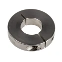 Ruland One Piece Aluminium Shaft Collar, Clamp Screw Fastening, 25 mm Bore Diameter, 45 mm OD, 15 mm Width OF-MCL-25-A