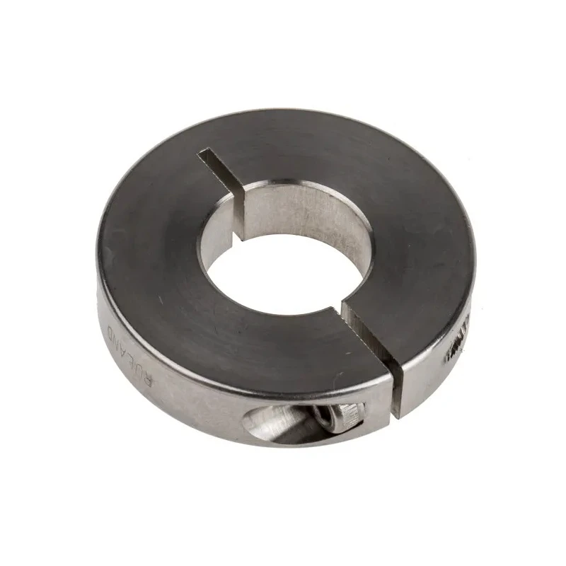 Ruland One Piece Aluminium Shaft Collar, Clamp Screw Fastening, 25 mm Bore Diameter, 45 mm OD, 15 mm Width OF-MCL-25-A