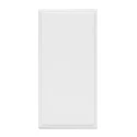 Contactum White 1 Gang Light Switch Cover E1187W