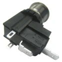 RS PRO Illuminated Momentary Push Button Switch, Panel Mount, 19.1 mm Cutout, SPST, White LED, IP67, 250 V ac 175-8099