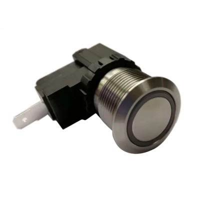 RS PRO Push Button Switch, Latching, Panel Mount, 19.1 mm Cutout, SPST, IP67, 125 V AC, 16/26 A Current 175-8035