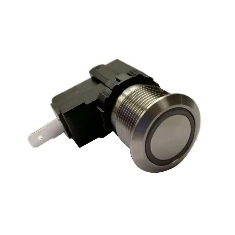 RS PRO Push Button Switch, Latching, Panel Mount, 19.1 mm Cutout, SPST, IP67, 125 V AC, 16/26 A Current 175-8035
