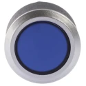 RS PRO Illuminated Push Button Switch Momentary Panel Mount 22.2 mm Cutout DPDT Blue LED IP65 250 V AC 175-8272