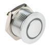 RS PRO Illuminated Momentary Push Button Switch Panel Mount 16 mm Cutout SPST Red Green LED IP67 36 V dc 175-8559