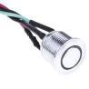 RS PRO Illuminated Momentary Push Button Switch, Panel Mount, 16 mm Cutout, SPST, White LED, IP67, 36 V dc 175-8543