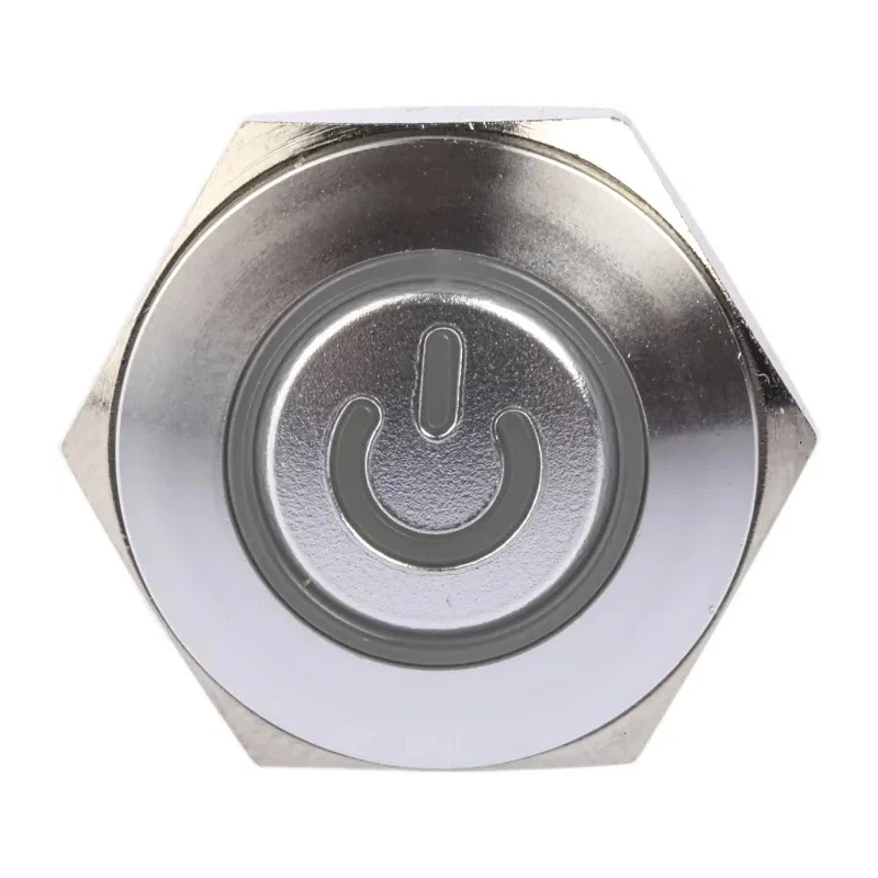RS PRO Illuminated Push Button Switch, Latching, Panel Mount, 16 mm Cutout, SPST, Blue LED, IP67, 36 V DC, 2A 175-9292