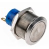 RS PRO Push Button Switch, Momentary, Panel Mount, 22.2 mm Cutout, SPDT, IP67, 250 V AC, 3-5A Contact Current 175-9335