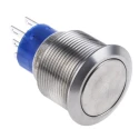 RS PRO Push Button Switch Momentary Panel Mount 22.2 mm Cutout DPDT IP67 250 V AC 175-9310