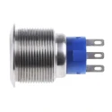 RS PRO Push Button Switch Momentary Panel Mount 22.2 mm Cutout DPDT IP67 250 V AC 175-9310
