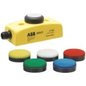 ABB Jokab Twist Release Illuminated Emergency Stop Push Button Panel Mount 32.2mm Cutout 1 NO 2TLA030053R0000 Smile 11 RA