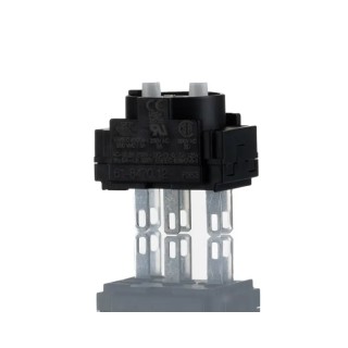 EAO Push Button Contact Block, Snap-Action 1 NO/1 NC, 250 V AC/DC, 5A Switching Current 61-8470.12