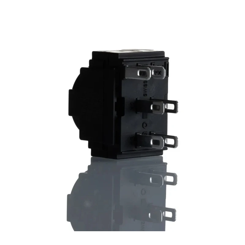 EAO Push Button Contact Block, Snap-Action 1 NO/1 NC, 250 V AC/DC, 5A Switching Current 61-8470.12