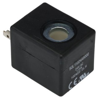 RS PRO Solenoid Valve Coil 24V AC 11VA 30mm Series 30 IP65 Italy 176-2072