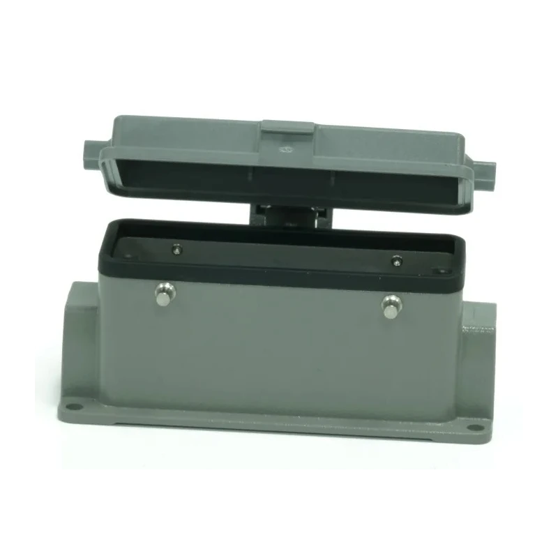 RS PRO Heavy Duty Power Connector Housing 4, Die Cast Aluminium, IP65, Surface Mount, M25 Thread, 4 Levers RS-H24B 208-4021