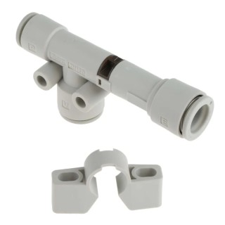 SMC Vacuum Generator Compact Pneumatic Ejector 1.3mm Nozzle Diameter ZH13DSA-08-10-10
