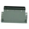 RS PRO Heavy Duty Power Connector Housing Surface Mount Die Cast Aluminium IP65 4 Levers 208-4047