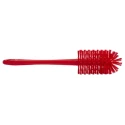 Vikan Red Bottle Brush Polypropylene Bristle 32 mm Length, 90 mm Diameter, 430 mm Overall Length 5381904