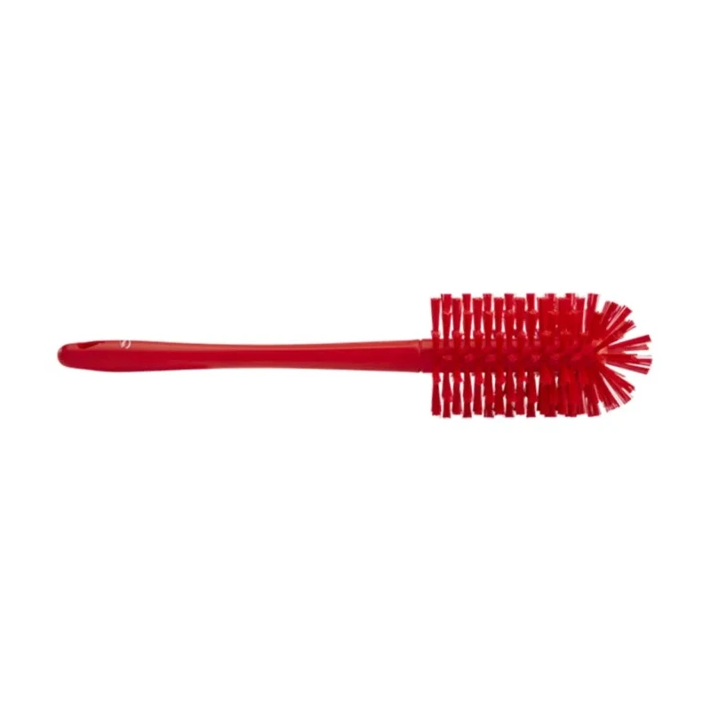 Vikan Red Bottle Brush Polypropylene Bristle 32 mm Length, 90 mm Diameter, 430 mm Overall Length 5381904