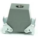 RS PRO Heavy Duty Power Connector Housing 2 Lever Locking Top Mount Die Cast Aluminium IP65 208-4141