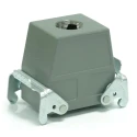 RS PRO Heavy Duty Power Connector Housing 2 Lever Locking Top Mount Die Cast Aluminium IP65 208-4141