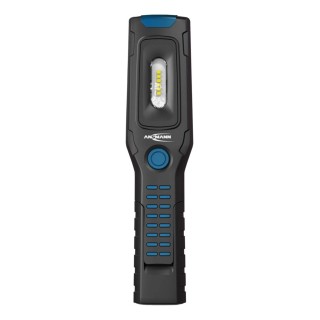 Ansmann Hand Lamp Handheld 325lm 3.7-5V Rechargeable Plastic Housing 3W IP20 274mm Length 2200mAh Battery 