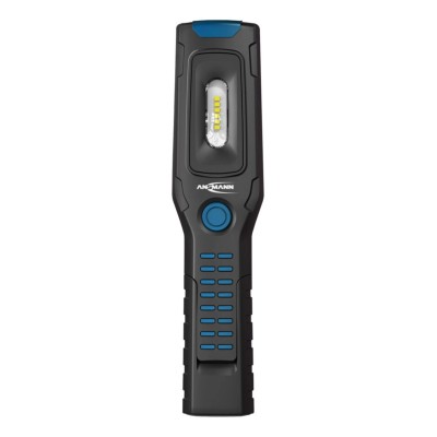 Ansmann Hand Lamp Handheld 325lm 3.7-5V Rechargeable Plastic Housing 3W IP20 274mm Length 2200mAh Battery 