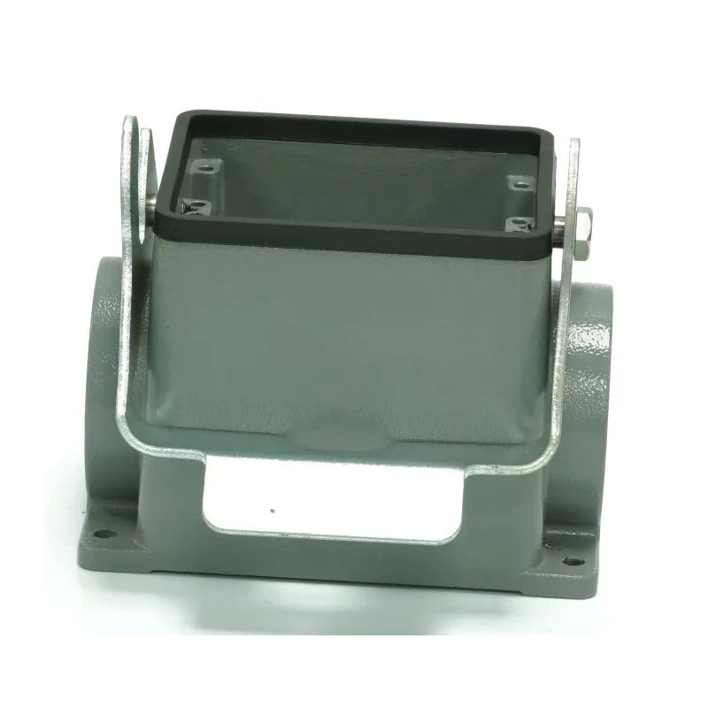 RS PRO Heavy Duty Power Connector Housing Surface Mount Die Cast Aluminium Body IP65 1 Lever RS PRO 208-4184