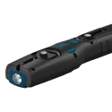 Ansmann Hand Lamp Handheld 325lm 3.7-5V Rechargeable Plastic Housing 3W IP20 274mm Length 2200mAh Battery 