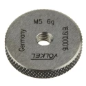Volkel M5 x 0.8 Ring Ring Gauge, 0.8 mm Pitch Diameter 16191
