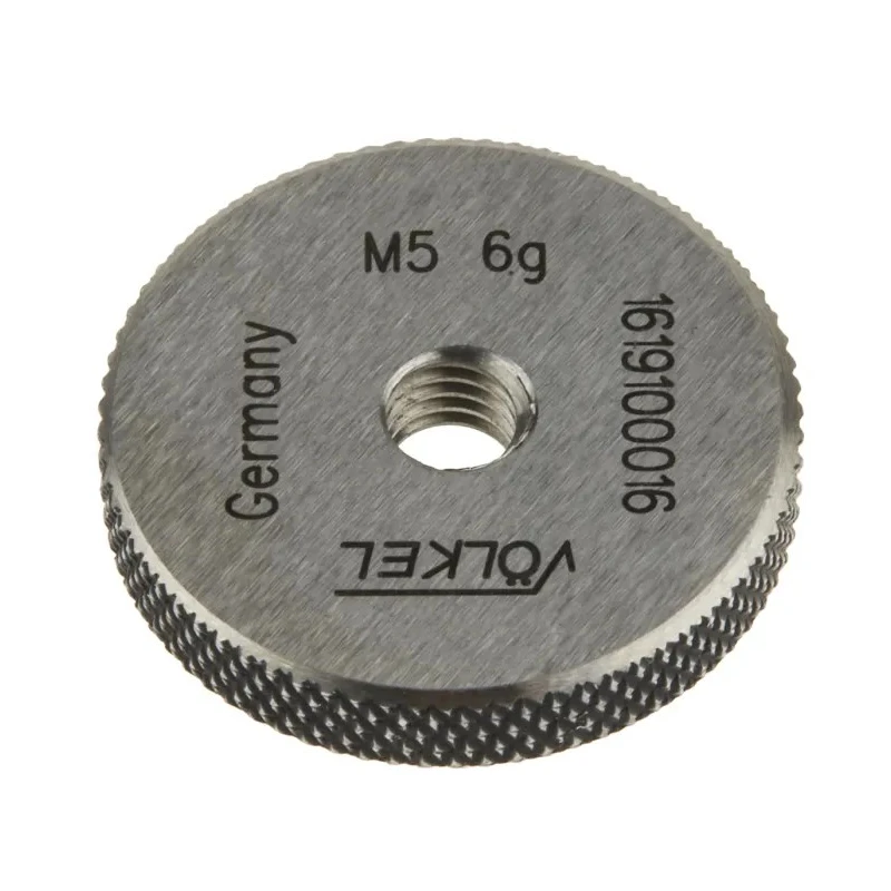 Volkel M5 x 0.8 Ring Ring Gauge, 0.8 mm Pitch Diameter 16191