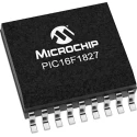 Microchip 8-bit PIC Microcontroller, PIC16F1827T-I/SO, 32 MHz Clock, 7kB FLASH, 18-Pin SOIC