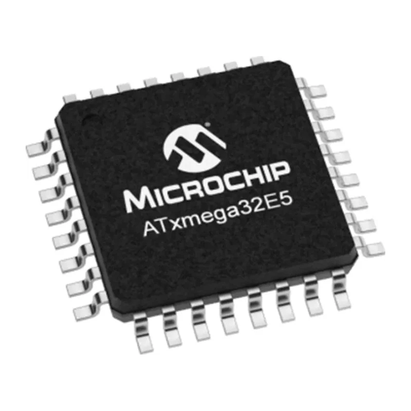 Microchip 16-bit AVR ATXMEGA Microcontroller, 32 MHz, 32kB FLASH, 32-Pin TQFP ATXMEGA32E5-AUR