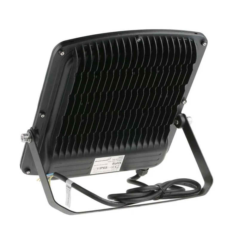 RS PRO Floodlight 70 W LED Cool White 4000K 6300 lm IP65 Aluminium Housing 320.9mm x 12mm x 38mm 115° Beam Angle 176-8537