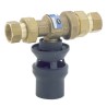 Watts Tap Fitting, Backflow Preventer for use with CA 9C FF 3/4 in 2230215