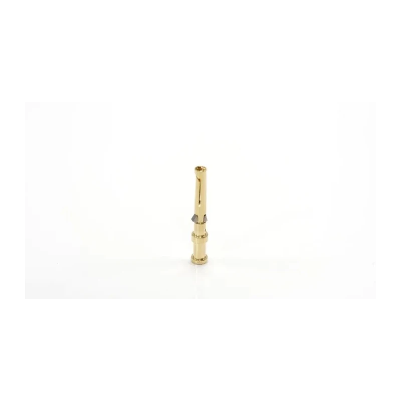 RS PRO Heavy Duty Power Connector Female Crimp Contact 10A 0.14–0.37 mm² Copper Alloy Gold Plated 208-4440