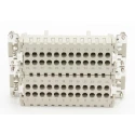 RS PRO Heavy Duty Power Connector Insert, 16A Current Rating, Female Connector, 48 Contacts, 500V Voltage 208-4520