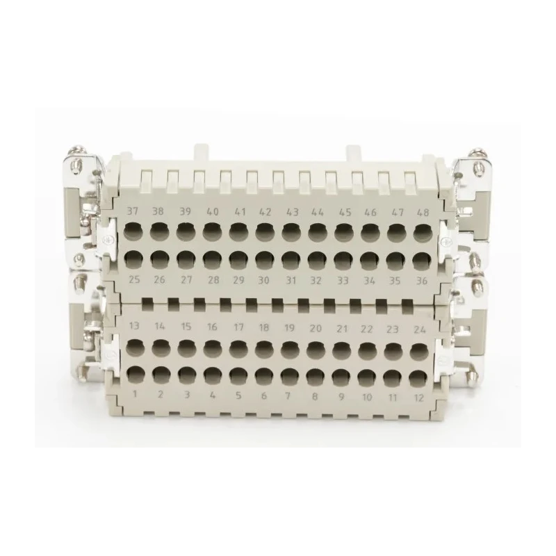 RS PRO Heavy Duty Power Connector Insert, 16A Current Rating, Female Connector, 48 Contacts, 500V Voltage 208-4520