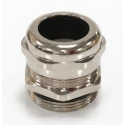 RS PRO Metal Cable Gland Thread Size M32 Nickel-Plated Brass For Heavy Duty Power Connector 208-4624