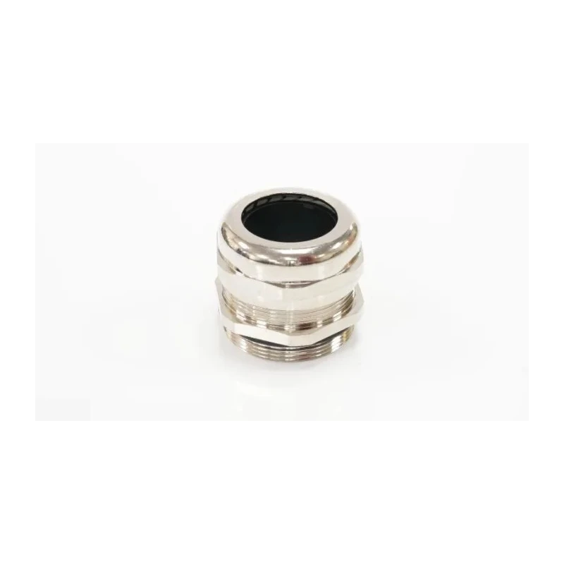 RS PRO Metal Cable Gland Thread Size PG36 Nickel Plated Brass Female Straight 10B Series 208-4633