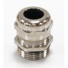 RS PRO Metal Cable Gland PG13.5 Thread Size Nickel Plated Brass Female Straight Connector 10B 208-4629