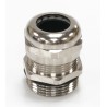 RS PRO Metal Cable Gland Nickel Plated Brass Thread Size PG16, Straight Cable Entry, Female, Silver, For Heavy Duty 208-4630