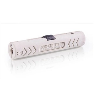 Jokari Ethernet Insulated Wire Stripper 4.5 to 10 mm Stripping Range, 10 mm Overall Length, Titanium Nitride Coated 30500