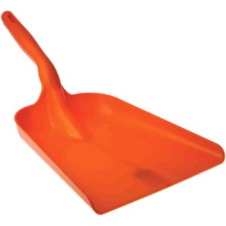Vikan Hand Shovel Polypropylene Orange Handle Length 550 mm Blade Length 327 mm Blade Width 271 mm 56737
