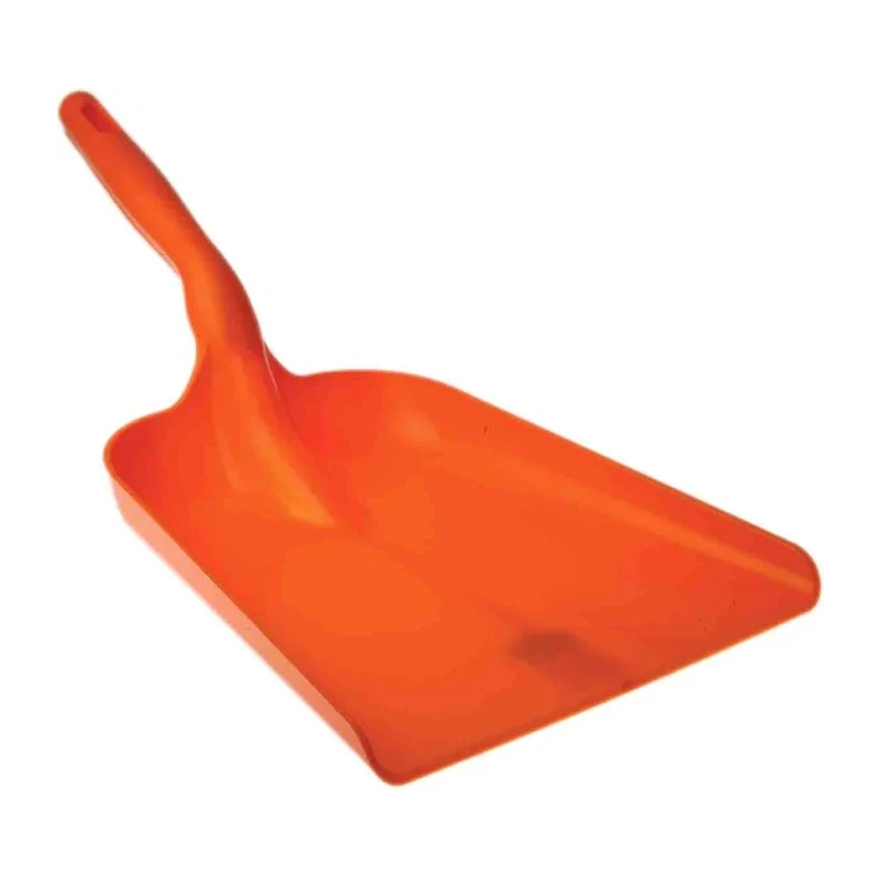 Vikan Hand Shovel Polypropylene Orange Handle Length 550 mm Blade Length 327 mm Blade Width 271 mm 56737