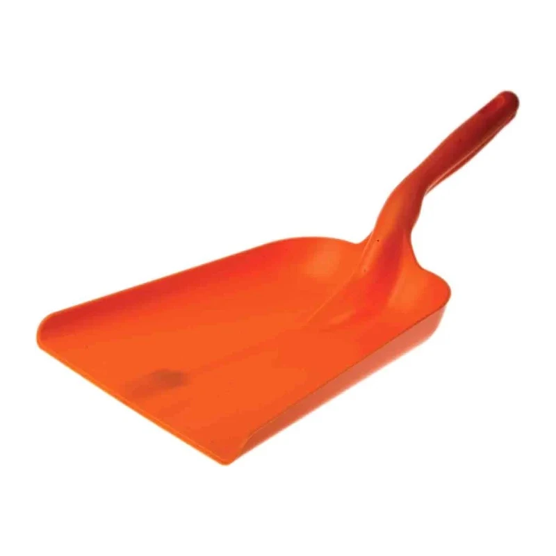 Vikan Hand Shovel Polypropylene Orange Handle Length 550 mm Blade Length 327 mm Blade Width 271 mm 56737