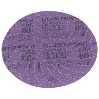 3M Cubitron II Ceramic Abrasive Disc 150 mm Medium Grade P80 Grit 50 Per Pack 86824