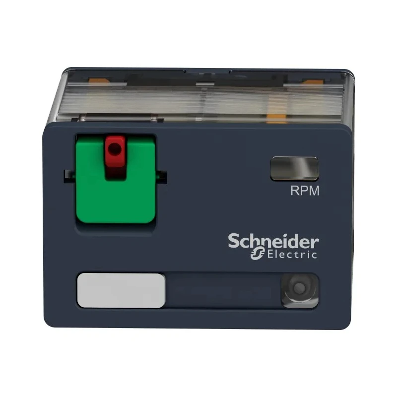 Schneider Electric Panel Power Relay, 230V AC Coil, 15A Switching Current, 4PDT RPM42P7