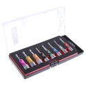 RS PRO 8-Piece 1/4 in Hex Drive Bit Socket Set Chrome Vanadium Steel Ring Magnet 180-7090